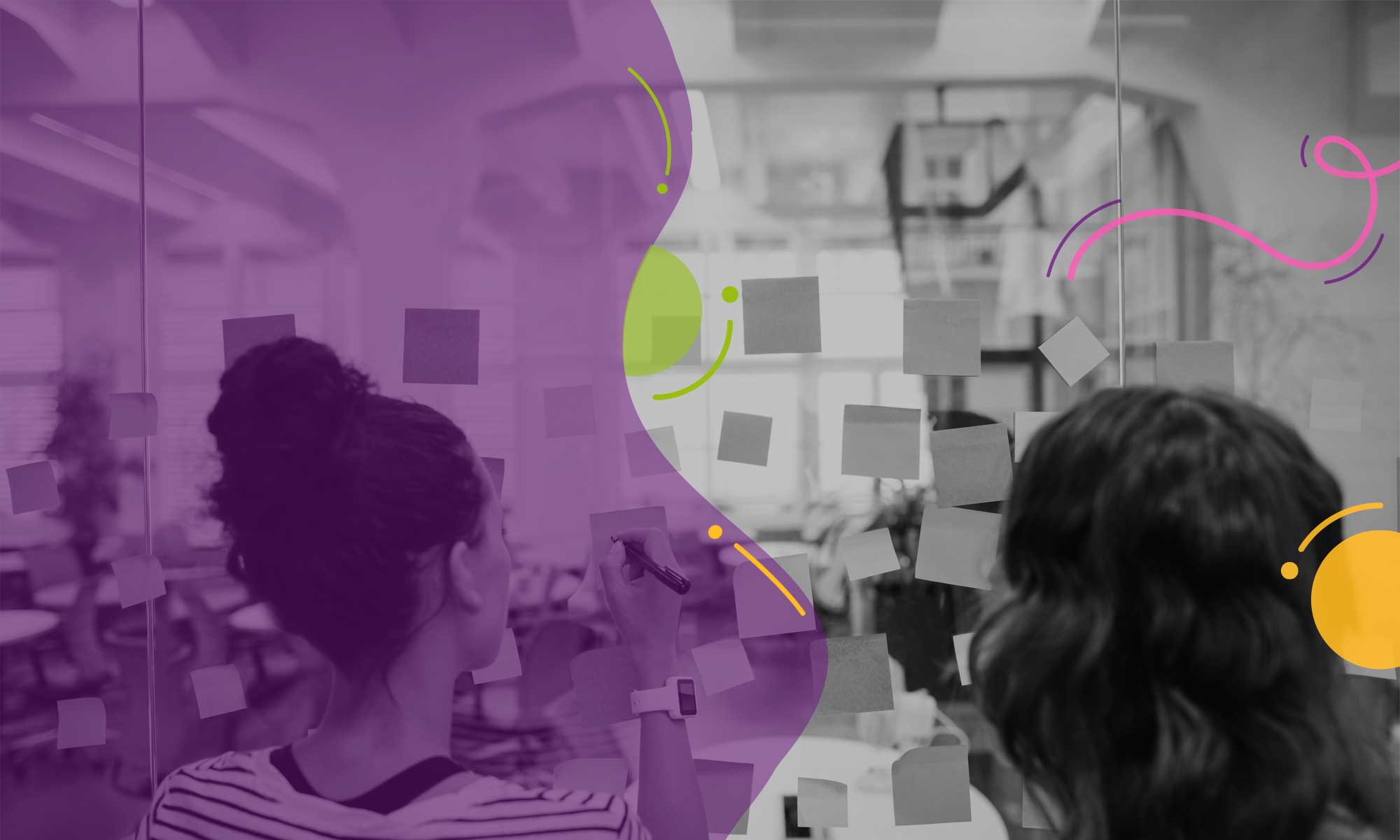 Illustration of a digital casino interface showing game tiles and promotional banners